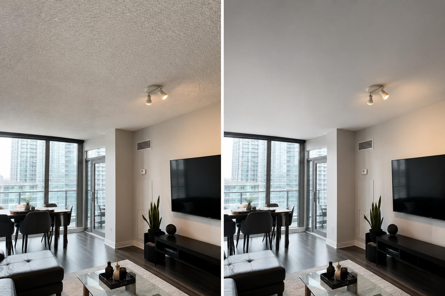 Popcorn Ceiling Removal — Asterbini Professional Services