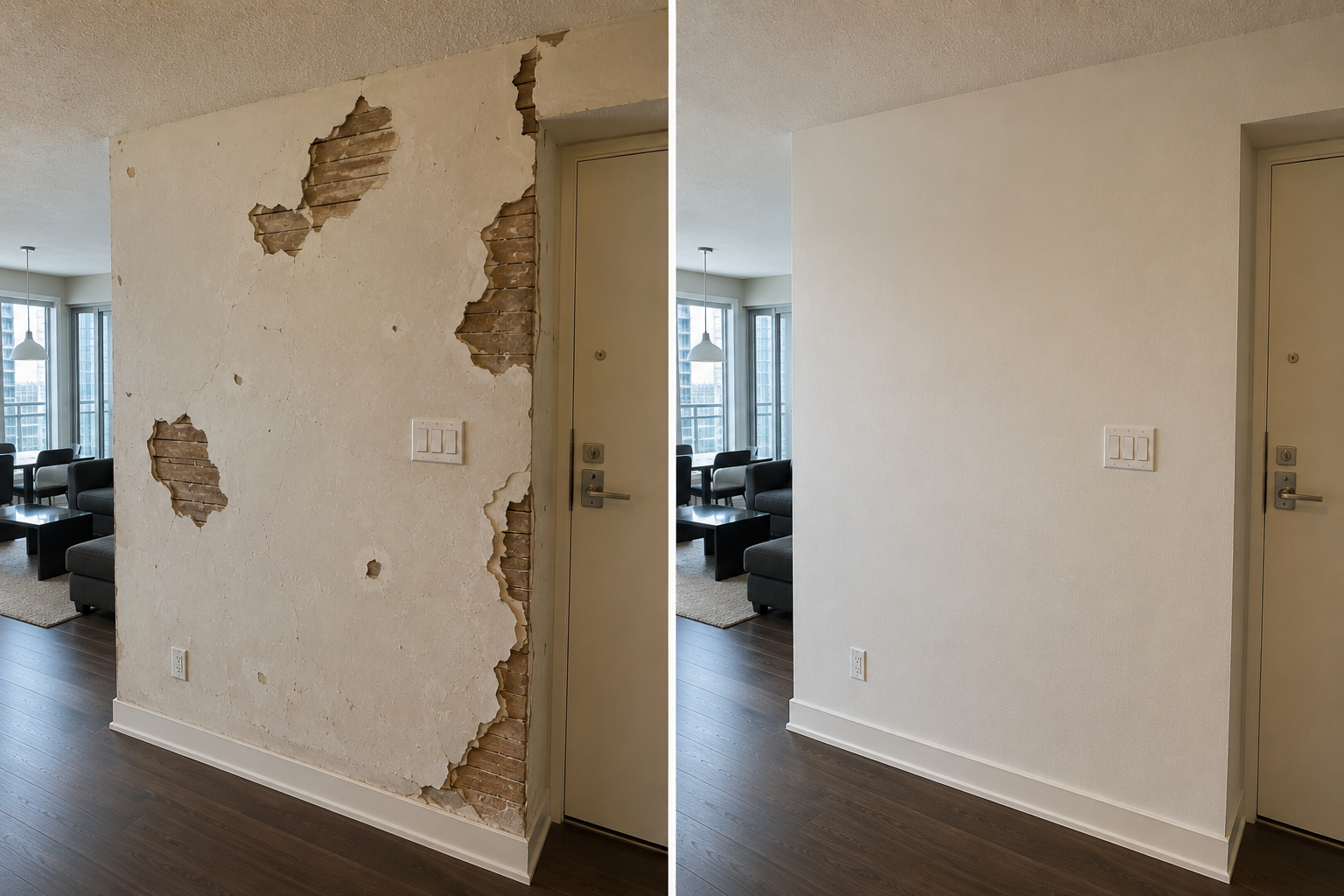 Plaster Repair — Asterbini Professional Services
